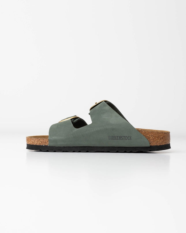 Birkenstock Arizona Oiled Leather in Thyme - Wind & Song