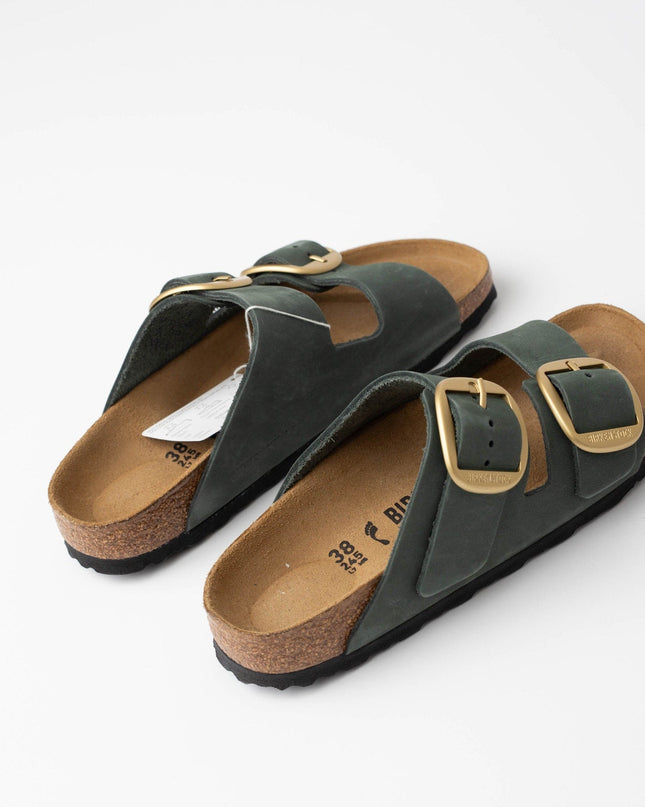 Birkenstock Arizona Oiled Leather in Thyme - Wind & Song
