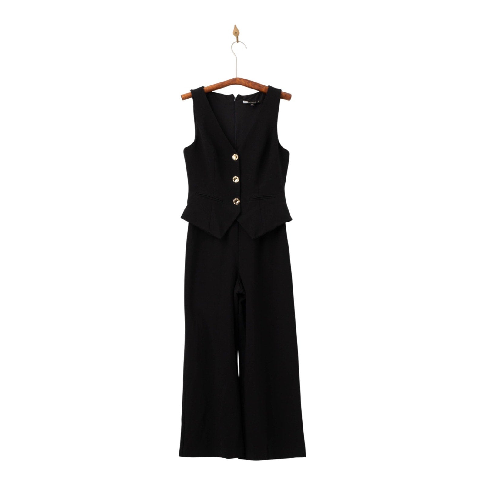 Black Halo Sloane Jumpsuit in Black - Wind & Song