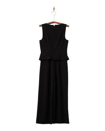 Black Halo Sloane Jumpsuit in Black - Wind & Song