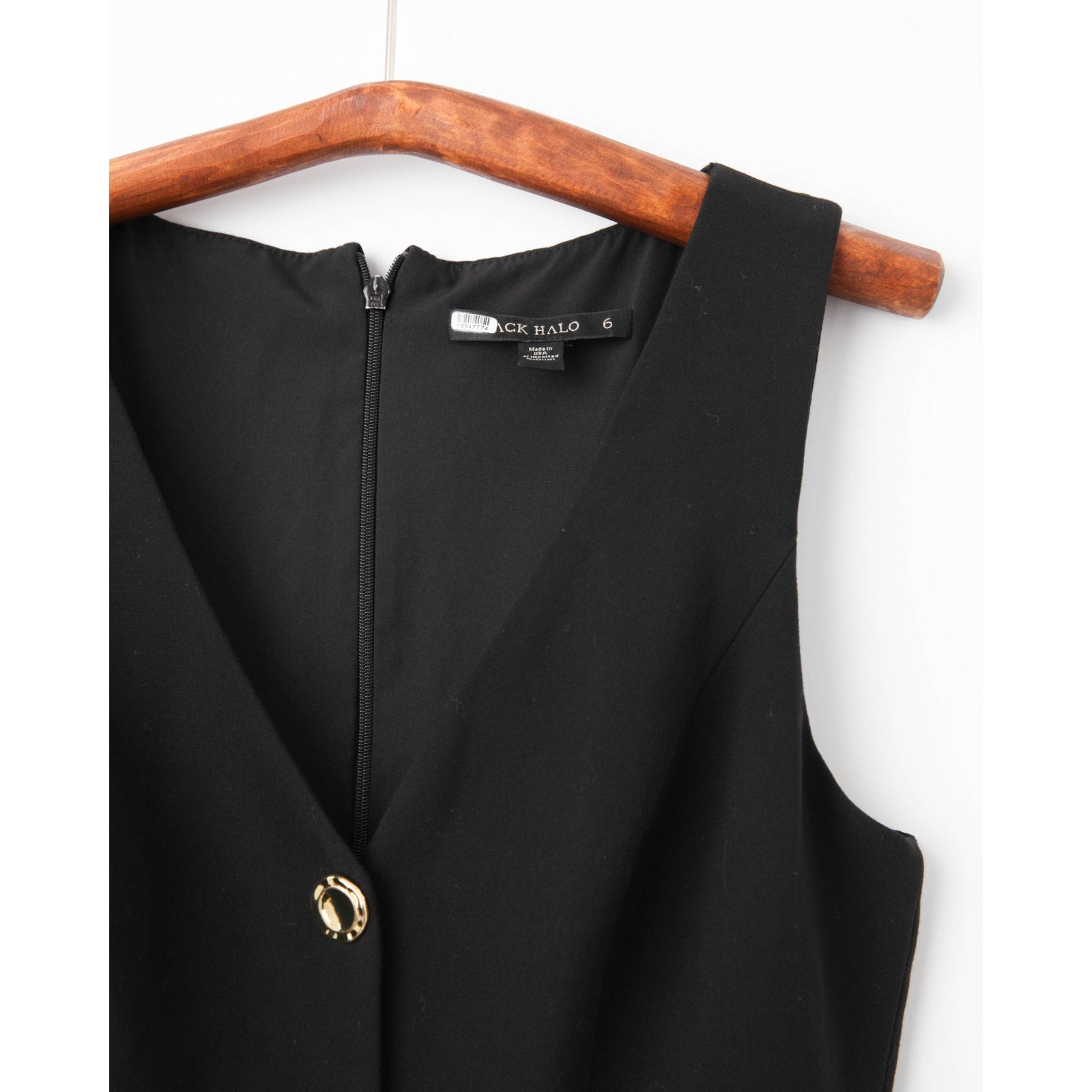 Black Halo Sloane Jumpsuit in Black - Wind & Song