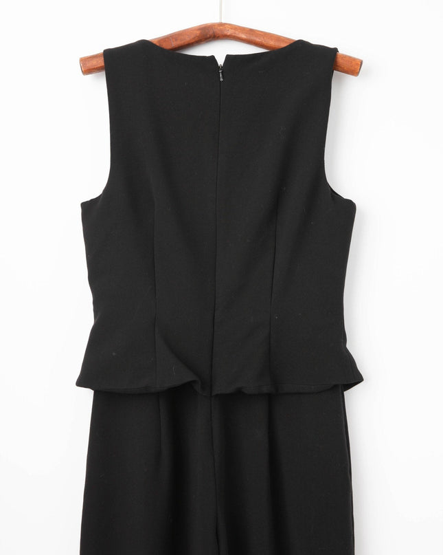 Black Halo Sloane Jumpsuit in Black - Wind & Song