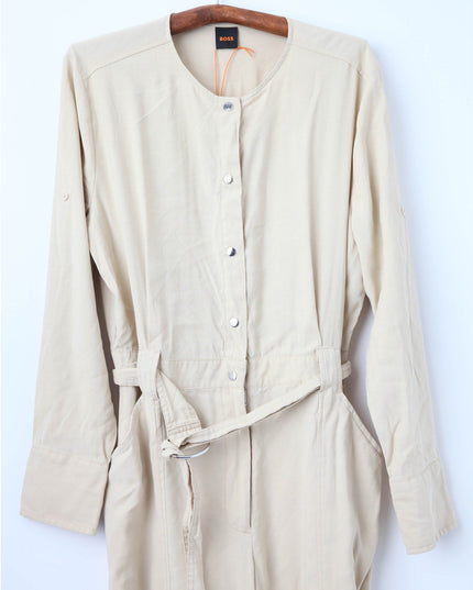 BOSS Belted Jumpsuit with popper placket - Wind & Song