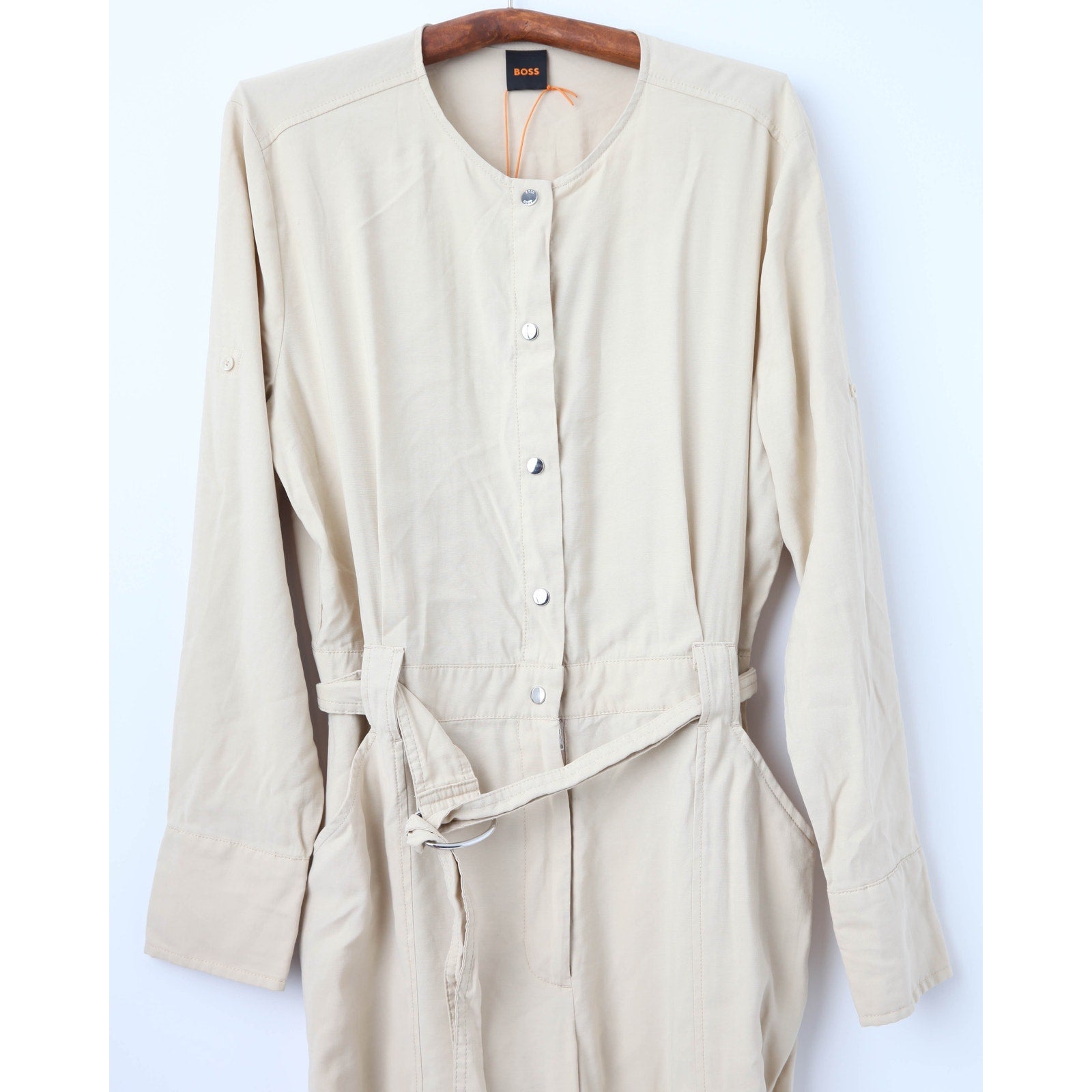 BOSS Belted Jumpsuit with popper placket - Wind & Song