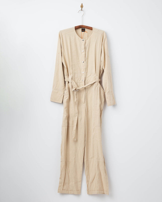 BOSS Belted Jumpsuit with popper placket - Wind & Song