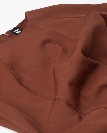 BOSS Dukeva Dress in Brown - Wind & Song