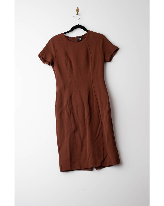 BOSS Dukeva Dress in Brown - Wind & Song