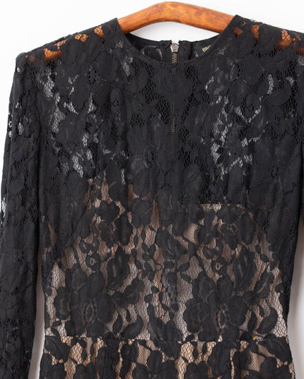 Bronx and Banco Colette Noir Black Gown - Wind & Song