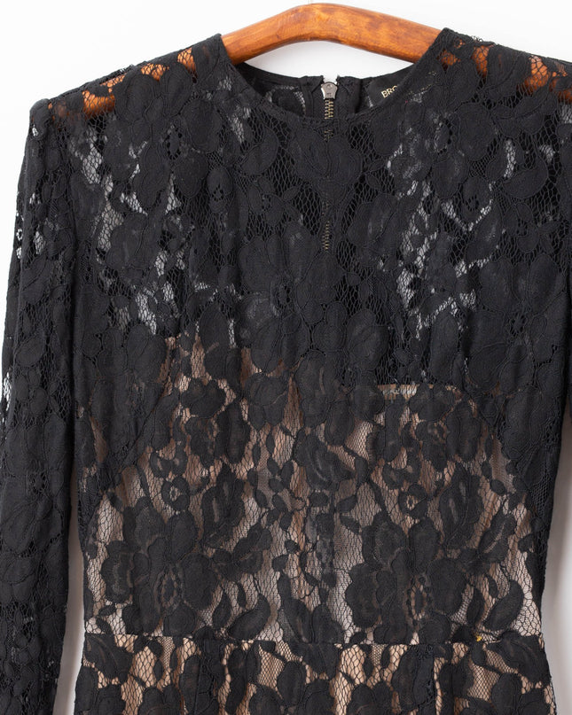 Bronx and Banco Colette Noir Black Gown - Wind & Song