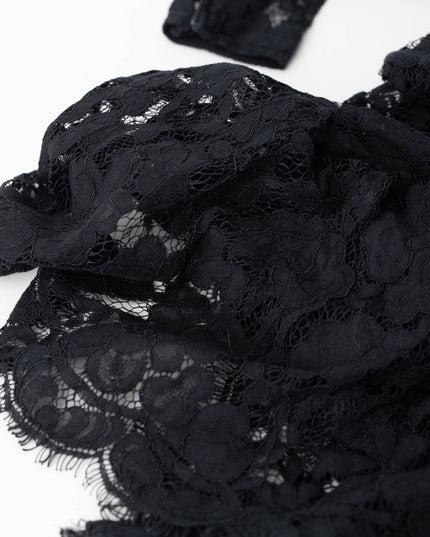 Bronx and Banco Colette Noir Black Gown - Wind & Song