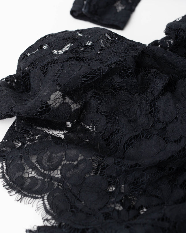 Bronx and Banco Colette Noir Black Gown - Wind & Song