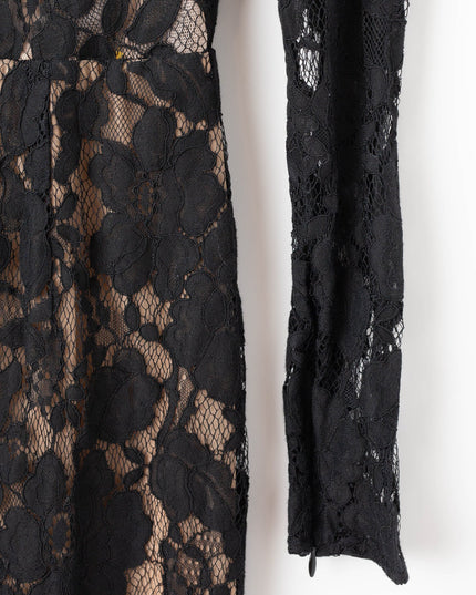 Bronx and Banco Colette Noir Black Gown - Wind & Song