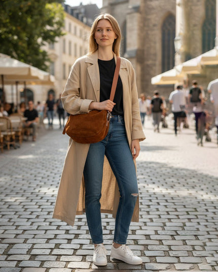 Burberry Burberry BROWN ‘Knight Small’ shoulder bag - Wind & Song