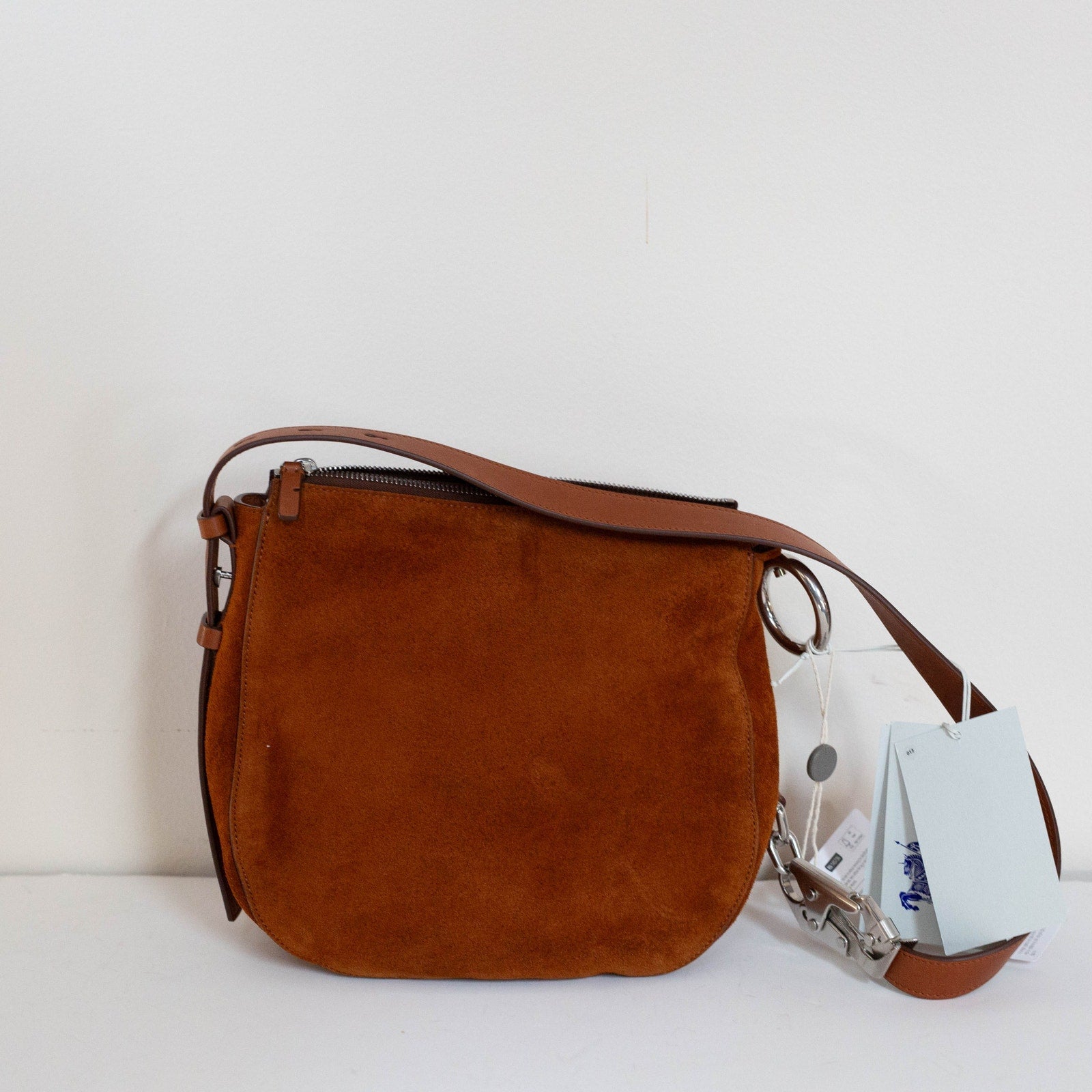 Burberry Burberry BROWN ‘Knight Small’ shoulder bag - Wind & Song