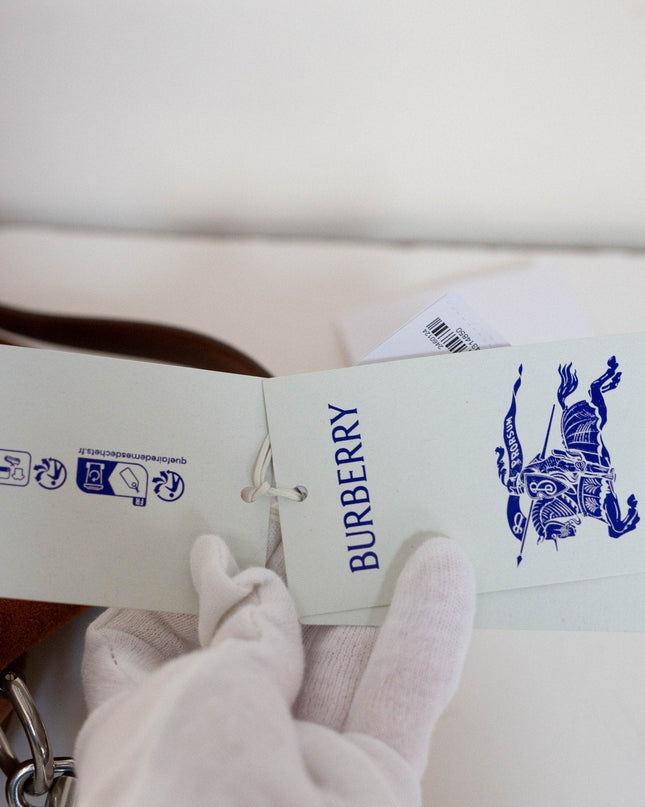 Burberry Burberry BROWN ‘Knight Small’ shoulder bag - Wind & Song