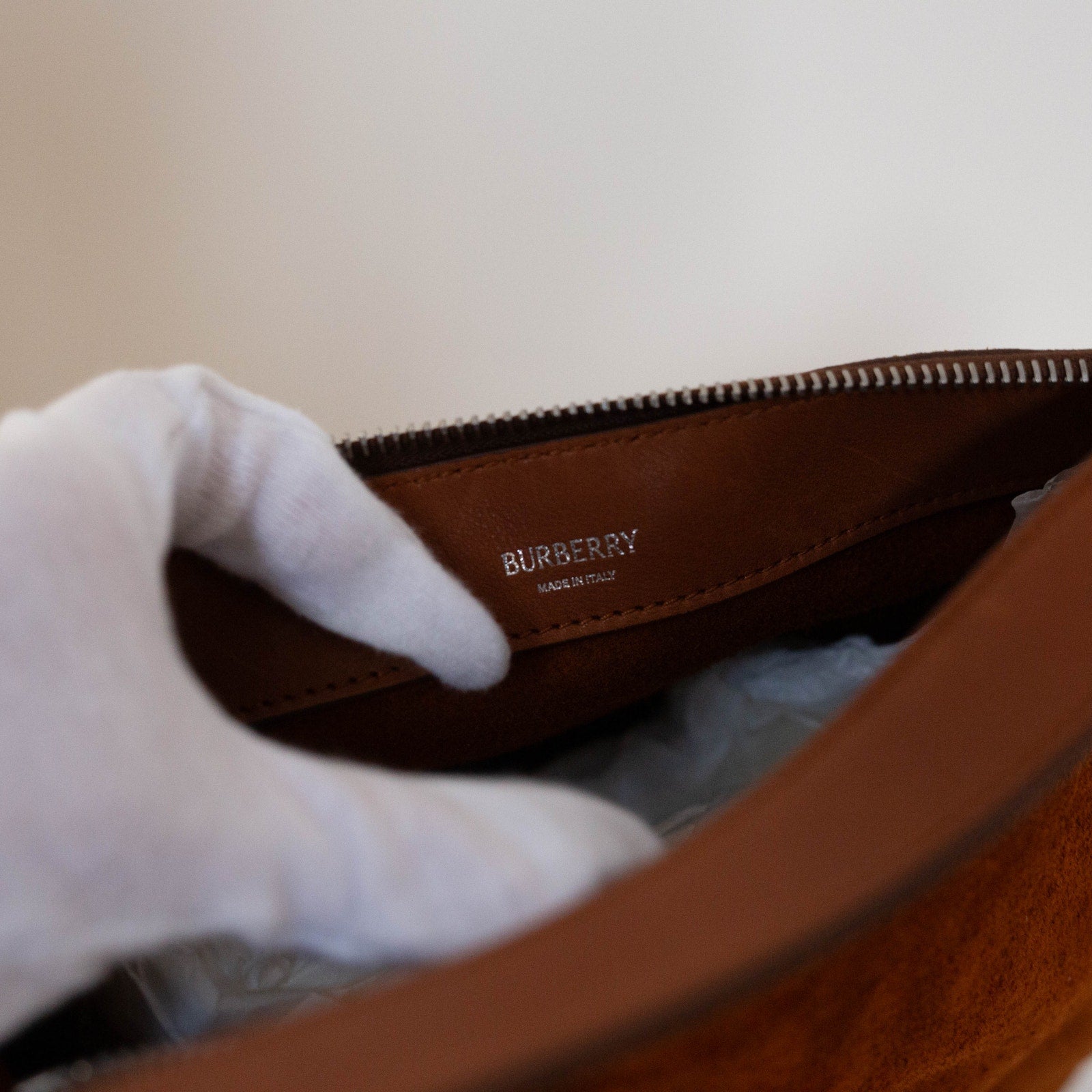 Burberry Burberry BROWN ‘Knight Small’ shoulder bag - Wind & Song