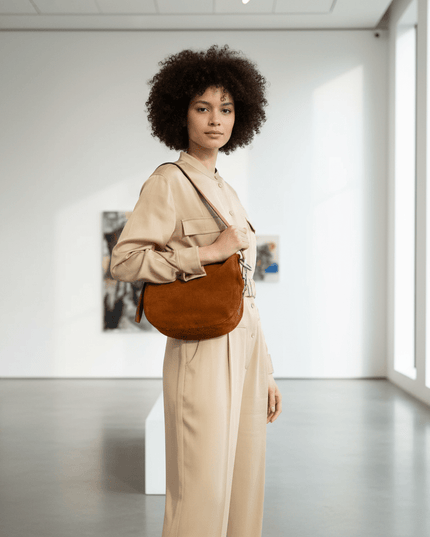 Burberry Burberry BROWN ‘Knight Small’ shoulder bag - Wind & Song