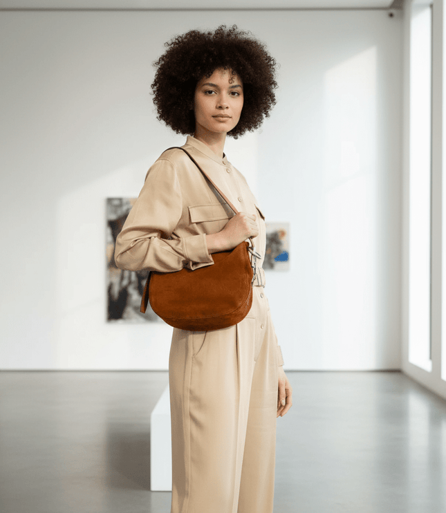 Burberry Burberry BROWN ‘Knight Small’ shoulder bag - Wind & Song