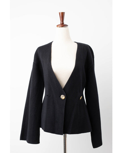 By Malene Birger Black Tinley Cardigan - Wind & Song
