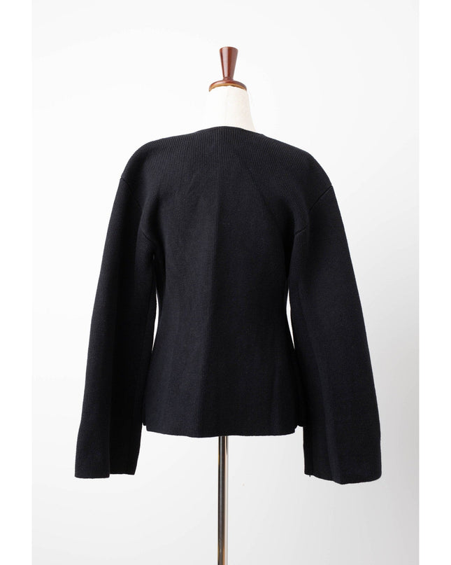 By Malene Birger Black Tinley Cardigan - Wind & Song