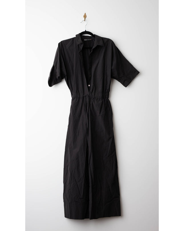 Natori Techno Poplin Black Jumpsuit