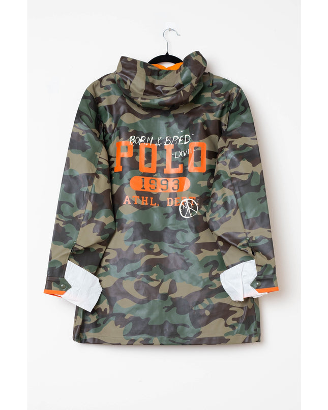 Polo Ralph Lauren Camo Raincoat Water-resistant NWT