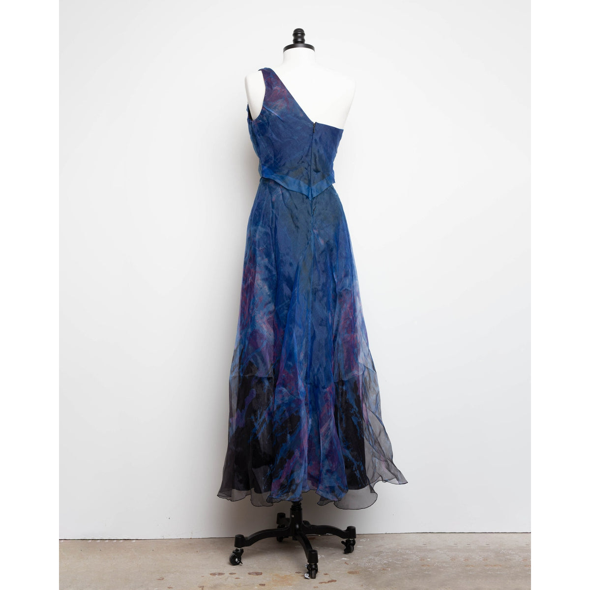 Rene Ruiz Collection Blue Organza Gown Size 4