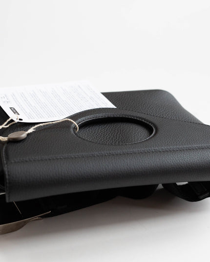 BURBERRY POCKET BELT BAG IN BLACK