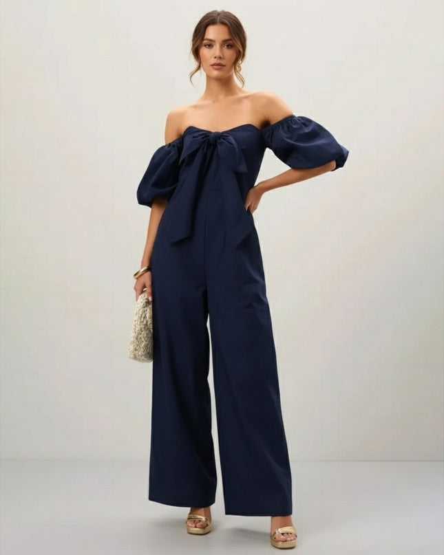 CAROLINE CONSTAS Blue Poplin Reyna Navy Dress - Size XXS - Wind & Song