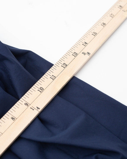 CAROLINE CONSTAS Blue Poplin Reyna Navy Dress - Size XXS - Wind & Song