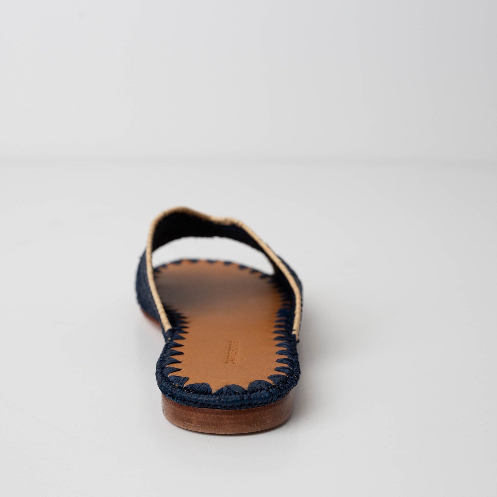 Carrie Forbes Salon Woven Slide Sandals - Wind & Song