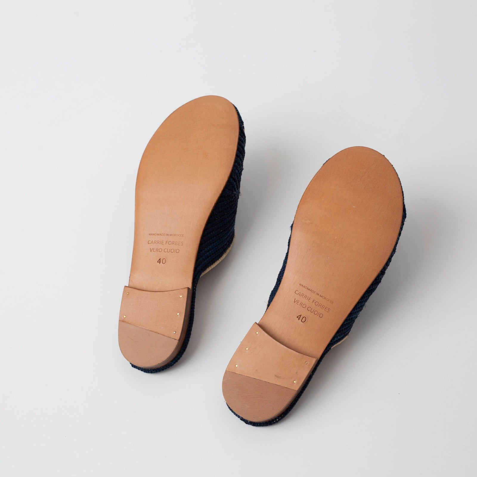 Carrie Forbes Salon Woven Slide Sandals - Wind & Song