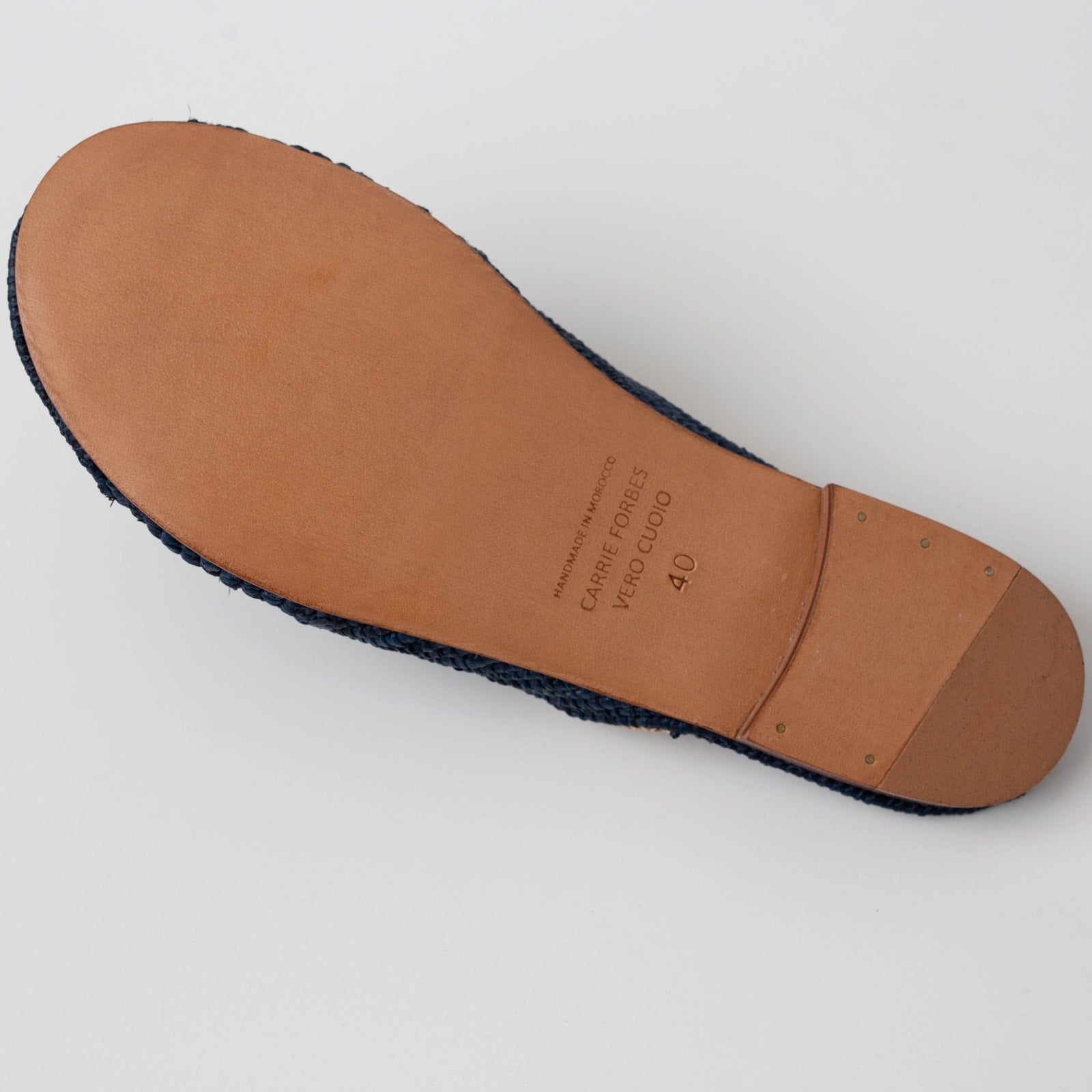 Carrie Forbes Salon Woven Slide Sandals - Wind & Song