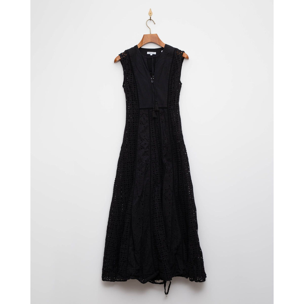 Veronica Beard Alina Eyelet Maxi Dress Size 2