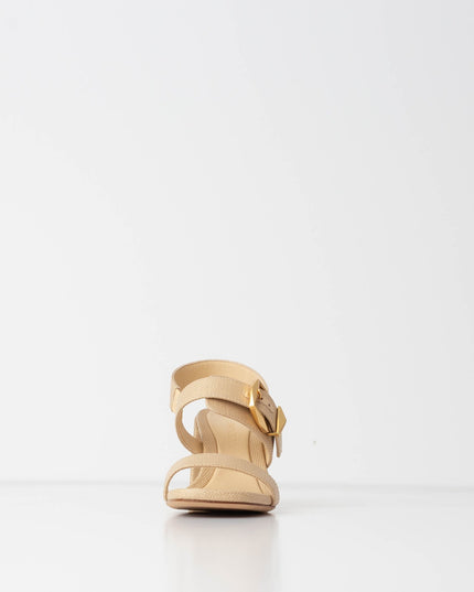 Jimmy Choo 70mm Hawke Leather Buckle Slingback Sandals