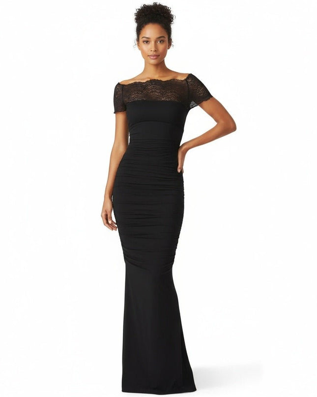 Chiara Boni La Petite Robe Black Nasira Gown - Wind & Song