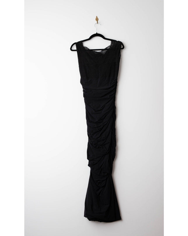 Chiara Boni La Petite Robe Black Nasira Gown - Wind & Song