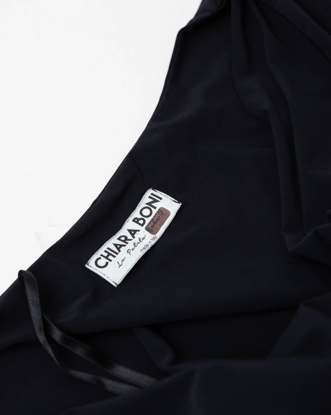 Chiara Boni La Petite Robe Kaya Sheath Black Jersey - Wind & Song