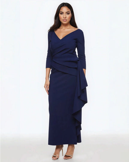 Chiara Boni La Petite Robe Kleos Long Dress in Blue - Wind & Song