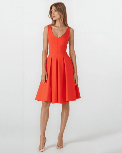 Chiara Boni La Petite Robe Orange Corie Dress - Wind & Song