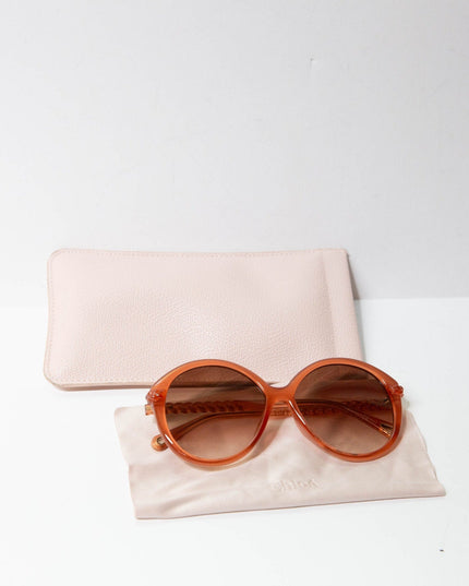 Chloé Nude Round Sunglasses - Wind & Song