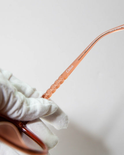 Chloé Nude Round Sunglasses - Wind & Song