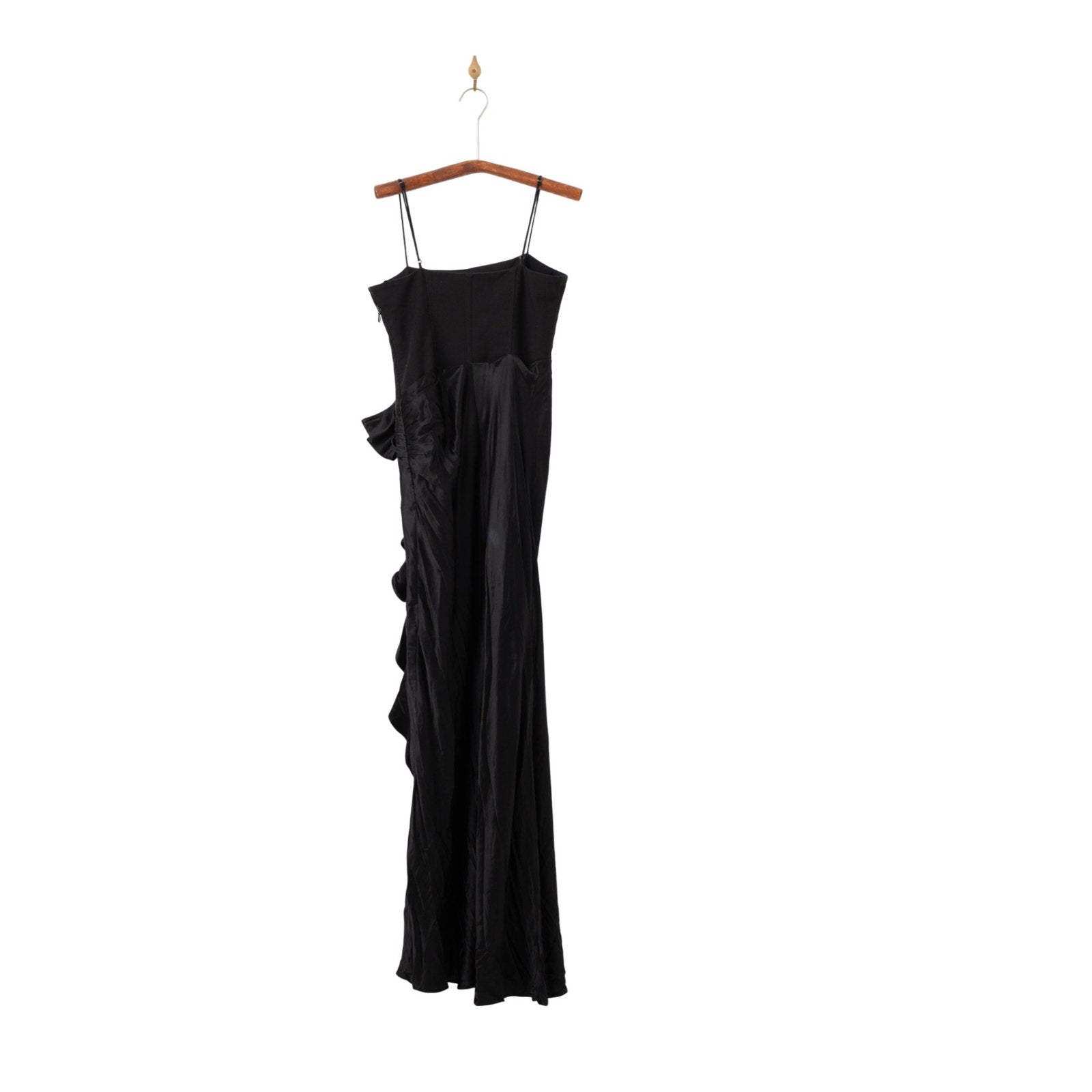 Cinq à Sept Drina Gown in Black Pre - owned - Size 6 - Wind & Song