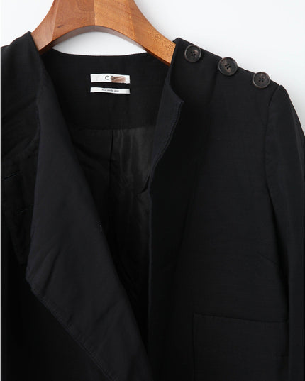 Co Black wool - blend Button Top Pre - owned - Size S - Wind & Song