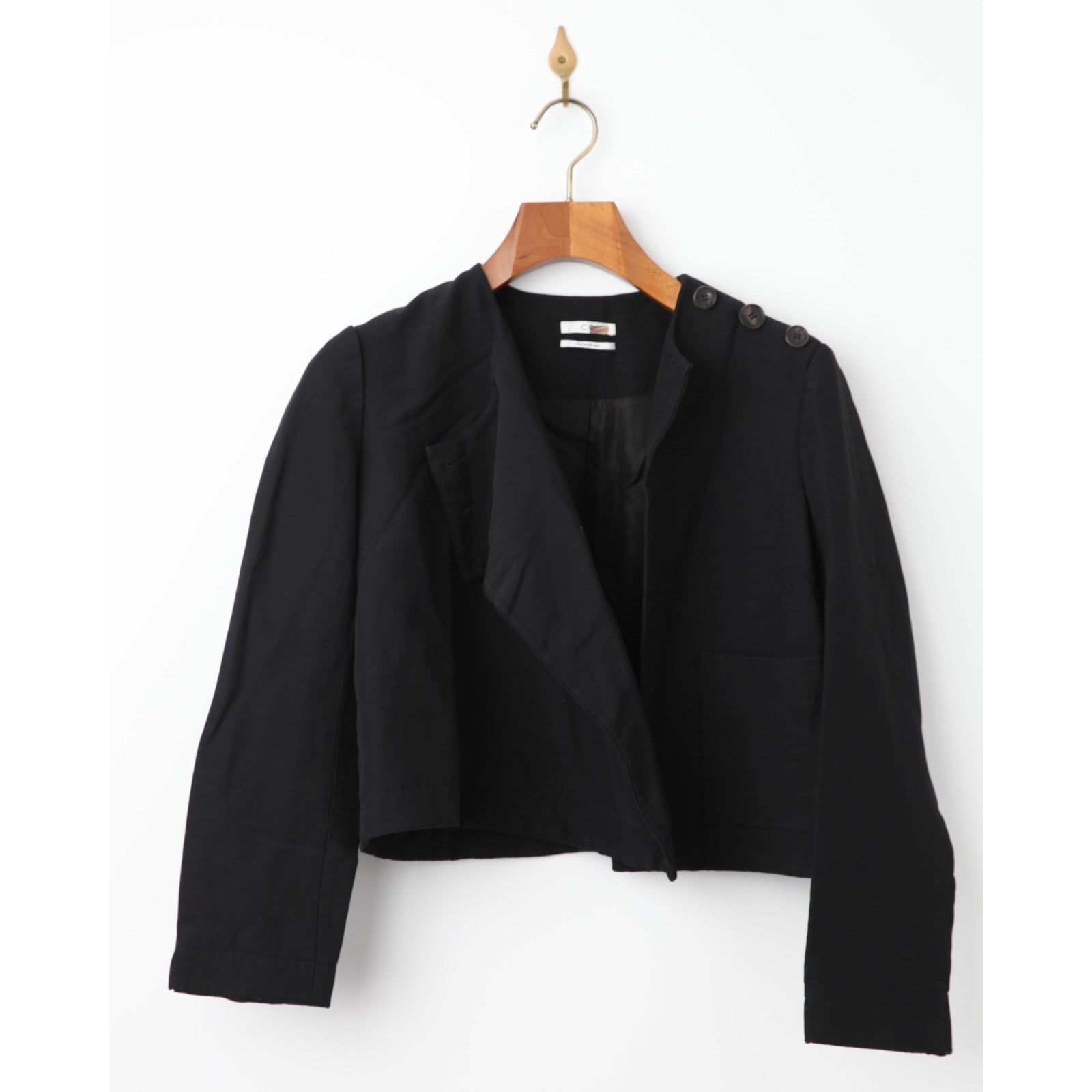 Co Black wool - blend Button Top Pre - owned - Size S - Wind & Song