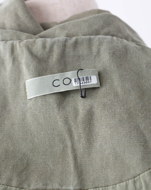 Co Green Rolled Collar Jacket - Wind & Song