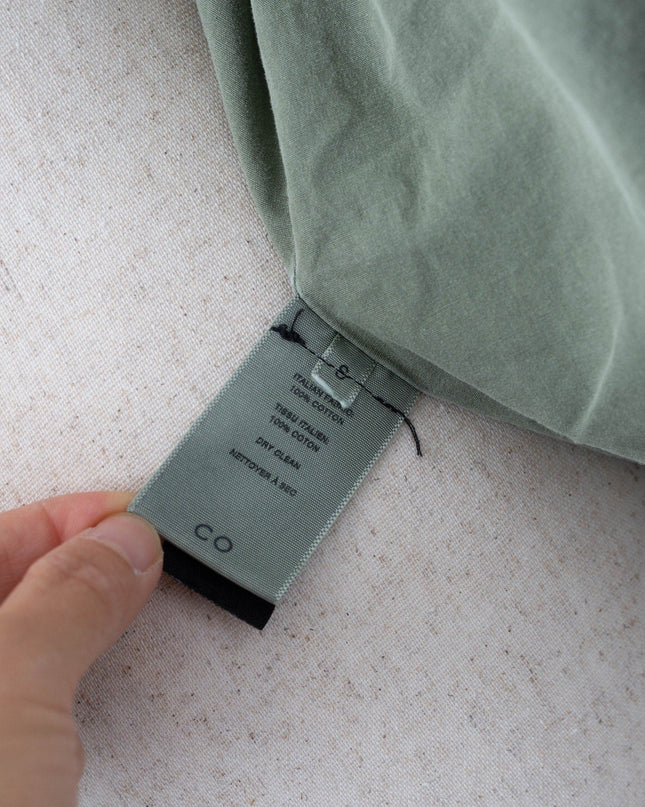 Co Green Rolled Collar Jacket - Wind & Song