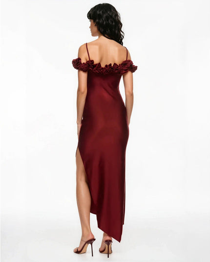 Coperni Ruffle Dress in Red Size XS - Pre - owned - Wind & Song