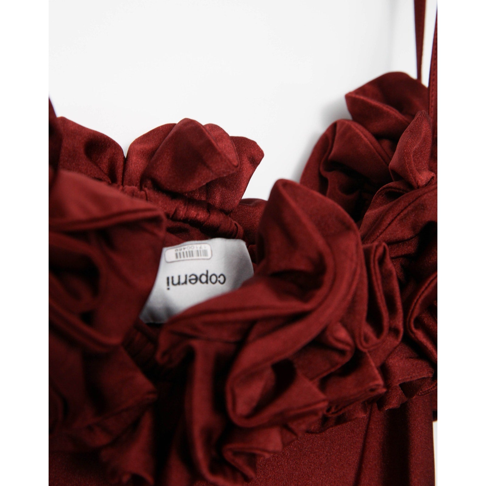 Coperni Ruffle Dress in Red Size XS - Pre - owned - Wind & Song