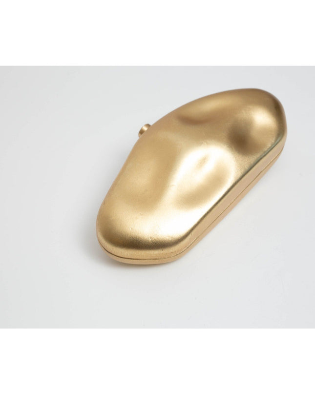 Cult Gaia Accessories Caldera Clutch in Gold - Pre - owned - Wind & Song